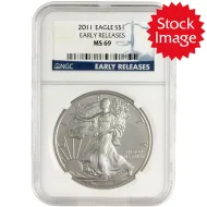 2011 American Silver Eagle - NGC MS 69 Early Release