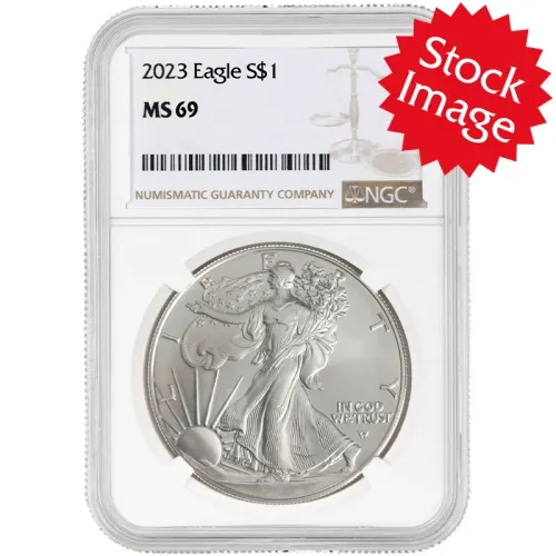 2023 American Silver Eagle - NGC MS 69