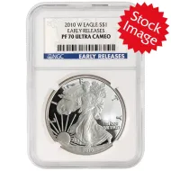 2010 American Silver Eagle - NGC PF 70 Early Releases