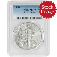2003 American Silver Eagle - PCGS MS 69