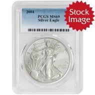 2004 American Silver Eagle - PCGS MS 69