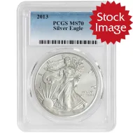 2013 American Silver Eagle - PCGS MS 70