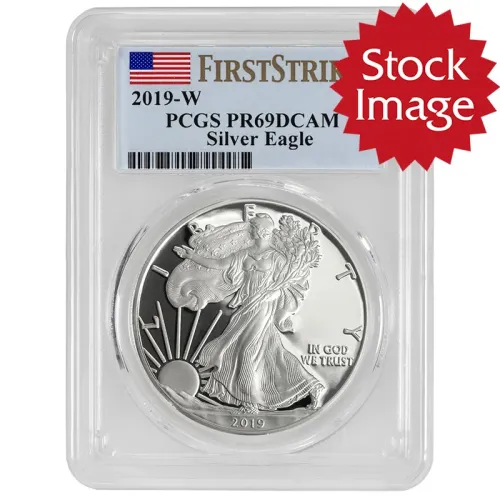 2019 W American Silver Eagle - PCGS PF 69 First Strike