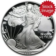 1987 American Silver Eagle - Proof (Coin Only)