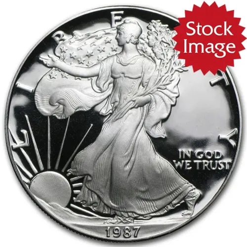 1987 American Silver Eagle - Proof (Coin Only)
