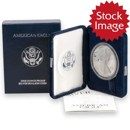 1996 P American Silver Eagle - Proof