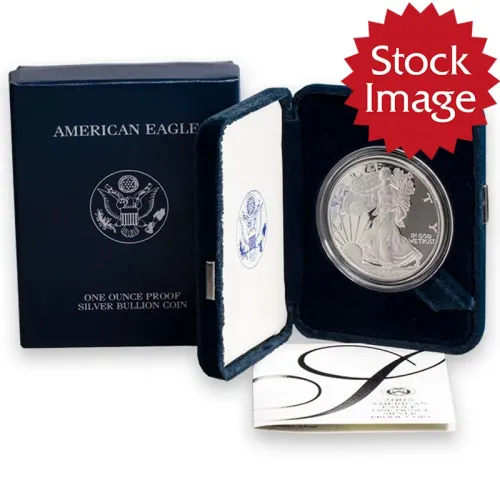 2005 W American Silver Eagle - Proof
