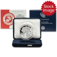 2025 P American Silver Eagle - Proof 250th Anniversary US Marine Corps Privy