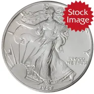 1989 American Silver Eagle - Brilliant Uncirculated