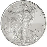 1997 American Silver Eagle - BU (Brilliant Uncirculated)