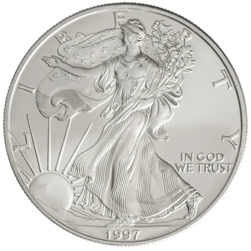 1997 American Silver Eagle - BU (Brilliant Uncirculated)
