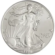 1998 American Silver Eagle - BU (Brilliant Uncirculated)