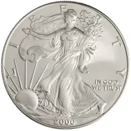 2000 American Silver Eagle - BU (Brilliant Uncirculated)