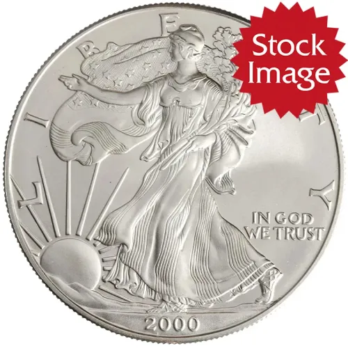 2000 American Silver Eagle - Brilliant Uncirculated
