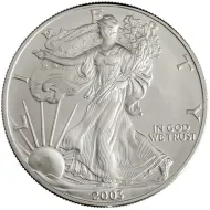 2003 American Silver Eagle - BU (Brilliant Uncirculated)