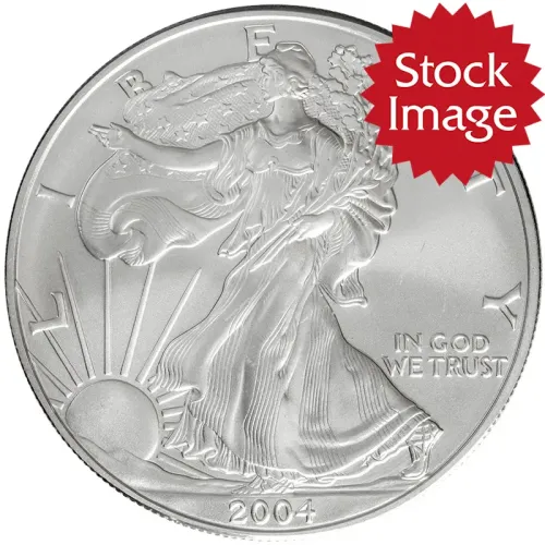 2004 American Silver Eagle - Brilliant Uncirculated