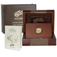 2008 W 1/10oz Uncirculated Gold Buffalo $5