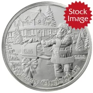 2026 Merry Christmas Letters From Santa 1oz .999 Silver Round