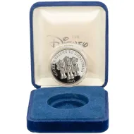1995 Disney Mickey Mouse Nutcracker 1oz Silver Round - Salute to Christmas