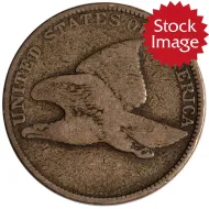 1858 Flying Eagle Penny - Good (G)