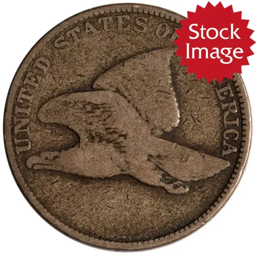 1858 Flying Eagle Penny - Good (G)