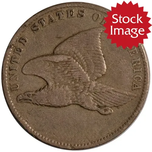 1858 Flying Eagle Penny Small Letters - Very Good