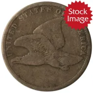 1857 Flying Eagle Penny - Very Good (VG)