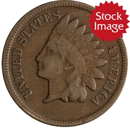 1863 Indian Head Penny - Very Good (VG)