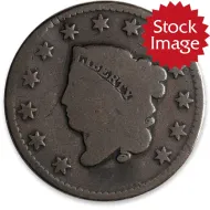 1826 Large Cent - Good (G)