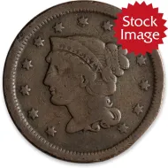 1853 Large Cent - Very Fine