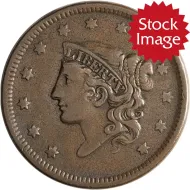 1838 Large Cent - Very Fine