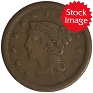 1827 Large Cent - Very Good (VG)