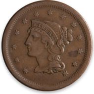 1851 Large Cent - Extra Fine