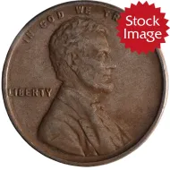 1910 S Lincoln Wheat Penny - Extra Fine