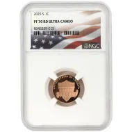 2025 S Lincoln Shield Penny - NGC PF70 RD Ultra Cameo