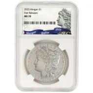 2023 Morgan Silver Dollar - NGC MS70 First Releases