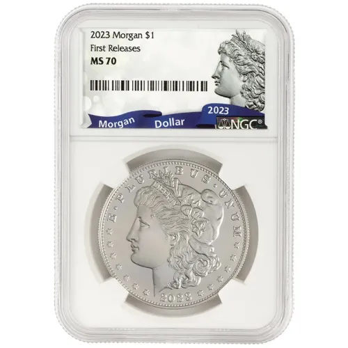 2023 Morgan Silver Dollar - NGC MS70 First Releases