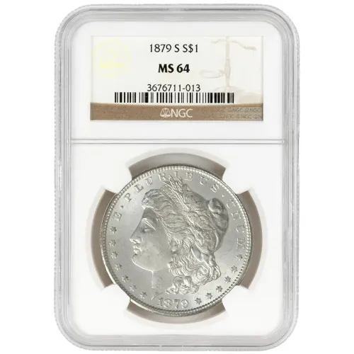 1879 S Morgan Dollar - NGC MS64