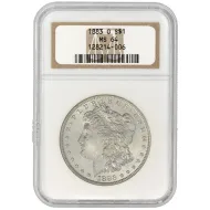 1883 O Morgan Dollar - NGC MS64