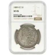 1889 CC Morgan Dollar - NGC XF 45
