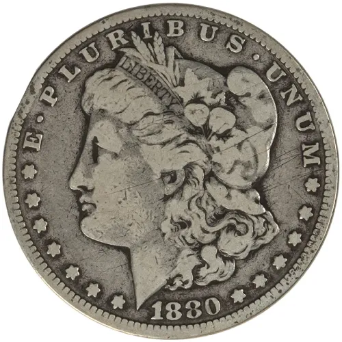 1880 CC Morgan Dollar - Very Good Details (Scratched)