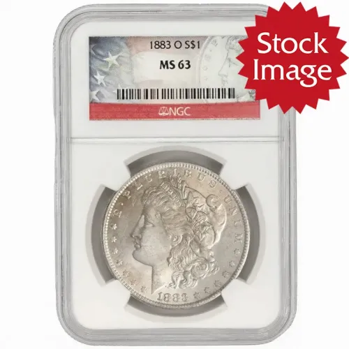 1883 O Morgan Dollar - NGC MS63