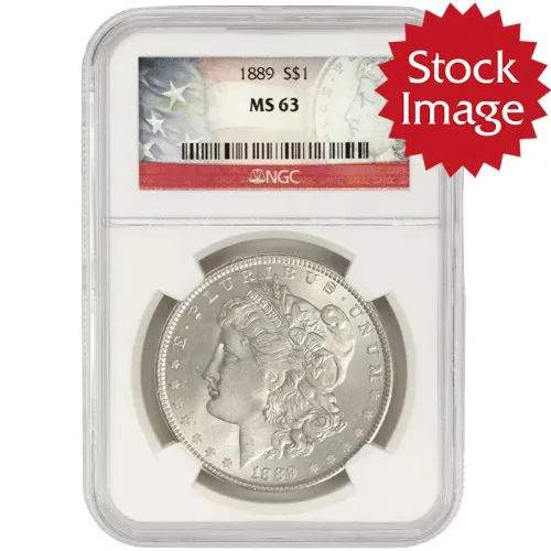 1889 Morgan Dollar - NGC MS 63