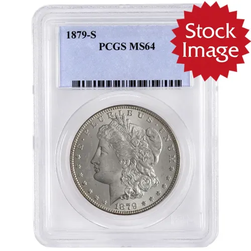 1879 S Morgan Dollar - PCGS MS64