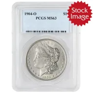 1904 O Morgan Dollar - PCGS MS63