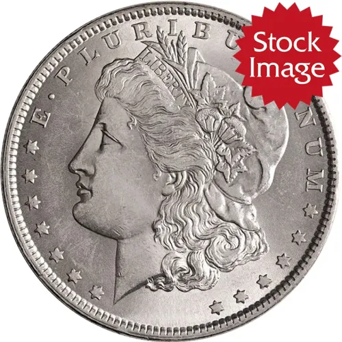 1897 Morgan Dollar -  Almost Uncirculated