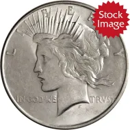 1922 Peace Dollar - Almost Uncirculated