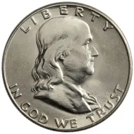 1960 Franklin Half Dollar - BU (Brilliant Uncirculated)