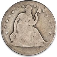 1875 Seated Half Dollar - About Good
