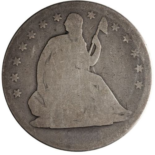 1875 Seated Half Dollar - F (Fair) 2